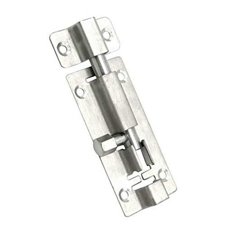 MUMA Door Latch Sliding Lock Stainless Steel Door Latches For Bathroom Toilet Window Furniture Pet Gate Lock 3/4 Color : Square, Size : 4 inch with Screws MUMA Door Latch Sliding Lock Stainless Steel Door Latches For Bathroom Toilet Window Furniture Pet Gate Lock 3/4 Color : Square, Size : 4 inch with Screws
